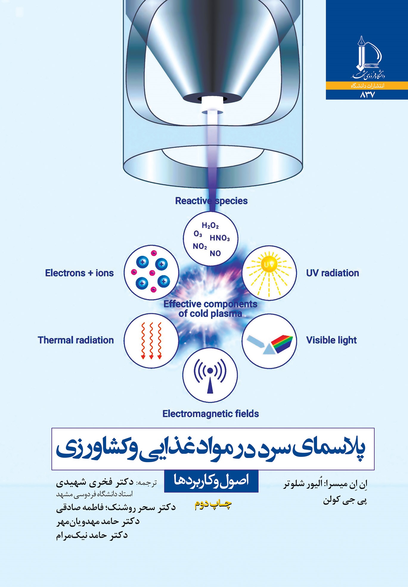 پلاسمای سرد در موادغذایی و کشاورزی (اصول و کاربردها)